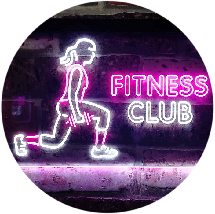 Gym Fitness Club LED Light Sign - Way Up Gifts
