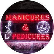 Manicures and Pedicures LED Light Sign - LED Gift Works