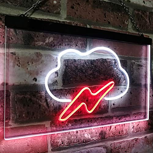 Cloud Lightning Kid's Room Decor LED Light Sign - Way Up Gifts