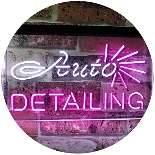 Car Body Shop Auto Detailing LED Light Sign - Way Up Gifts