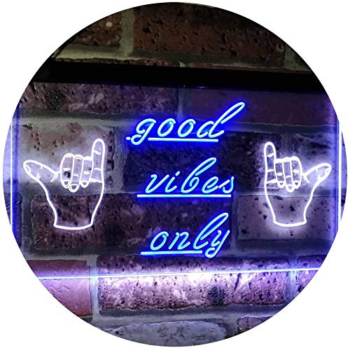 Good Vibes Only LED Light Sign - Way Up Gifts