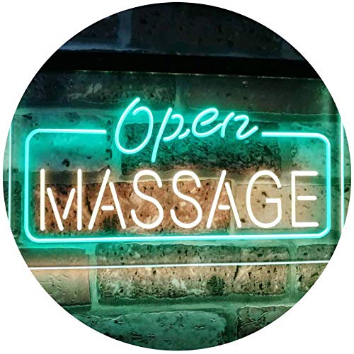 Open Massage LED Light Sign - Way Up Gifts