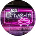 Movie Theater 50s Drive In LED Light Sign - Way Up Gifts