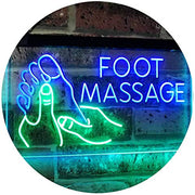 Foot Massage LED Light Sign - LED Gift Works