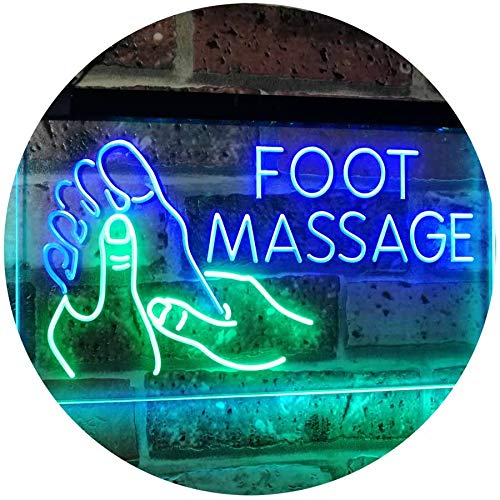 Foot Massage LED Light Sign - LED Gift Works