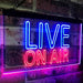 Live On Air Recording Studio LED Neon Light Sign - Way Up Gifts