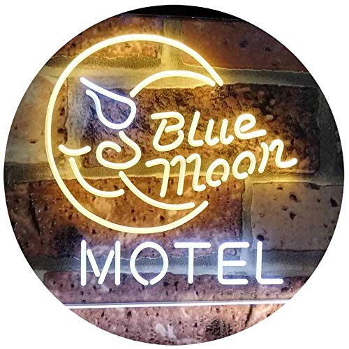 Blue Moon Motel LED Light Sign - LED Gift Works