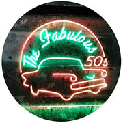 The Fabulous 50s LED Light Sign - LED Gift Works