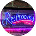 Restrooms LED Light Sign - Way Up Gifts