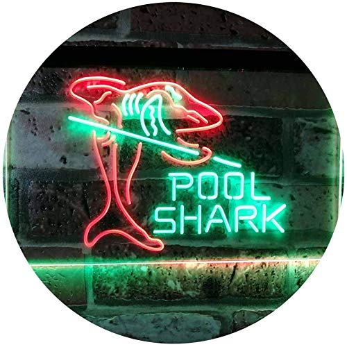 Billiards Pool Shark LED Light Sign - Way Up Gifts