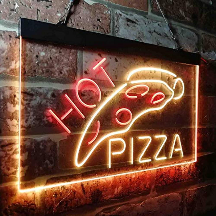Hot Pizza LED Light Sign - Way Up Gifts
