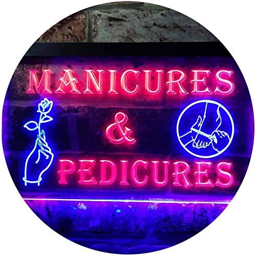 Manicures and Pedicures LED Light Sign - LED Gift Works