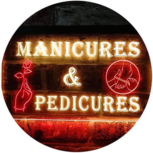 Manicures and Pedicures LED Light Sign - LED Gift Works