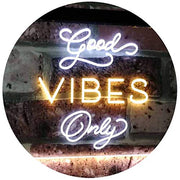 Good Vibes Only LED Light Sign - LED Gift Works