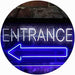 Entrance Left Arrow LED Light Sign - Way Up Gifts