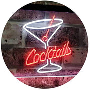 Cocktails LED Light Sign - LED Gift Works