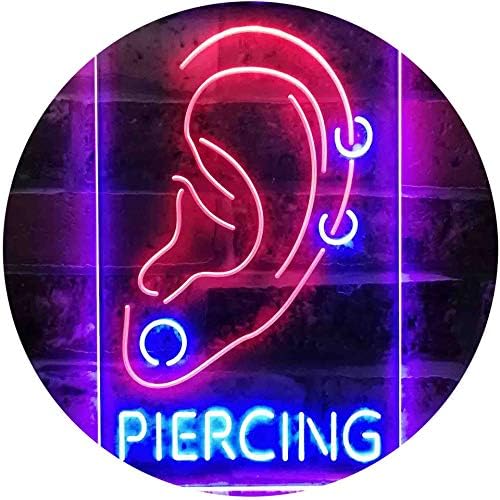Ear Piercing Display LED Light Sign - Way Up Gifts