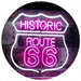 Historic Route 66 LED Light Sign - Way Up Gifts