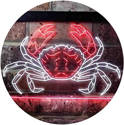 Crab Seafood Ocean Display LED Light Sign - Way Up Gifts
