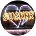 Love Broken Heart Sucker LED Light Sign - Way Up Gifts
