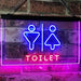 Male Female Restrooms Toilet LED Light Sign - Way Up Gifts