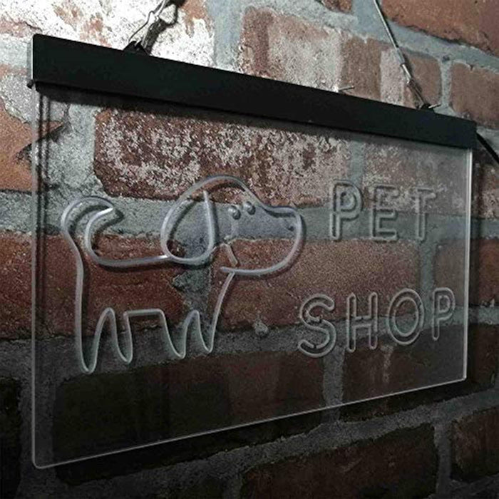 Pet Shop LED Light Sign - Way Up Gifts