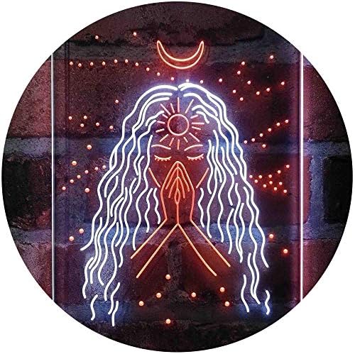 Psychic Girl Moon Star Bedroom Decoration LED Light Sign - LED Gift Works
