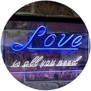 Love is All You Need LED Light Sign - LED Gift Works
