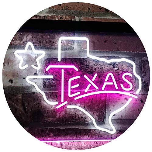 State of Texas LED Light Sign - LED Gift Works