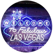 Welcome to Fabulous Las Vegas LED Light Sign - LED Gift Works