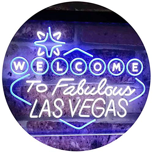Welcome to Fabulous Las Vegas LED Light Sign - LED Gift Works