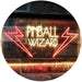 Arcade Game Room Pinball Wizard LED Light Sign - Way Up Gifts