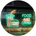 Soda Burgers Food and Drink LED Light Sign - Way Up Gifts