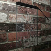 Hemp LED Light Sign - LED Gift Works
