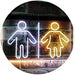 Restrooms LED Light Sign - Way Up Gifts