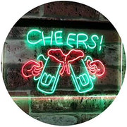 Beer Mugs Cheers LED Light Sign - LED Gift Works