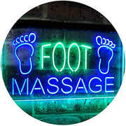 Foot Massage LED Light Sign - LED Gift Works