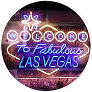 Welcome to Fabulous Las Vegas LED Light Sign - LED Gift Works