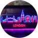 London City Skyline LED Light Sign - Way Up Gifts