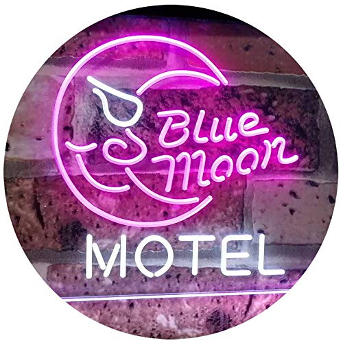Blue Moon Motel LED Light Sign - Way Up Gifts