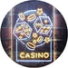 Casino Dice Game Man Cave LED Light Sign - Way Up Gifts