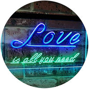 Love is All You Need LED Light Sign - LED Gift Works