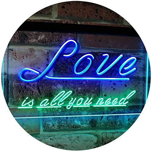 Love is All You Need LED Light Sign - LED Gift Works