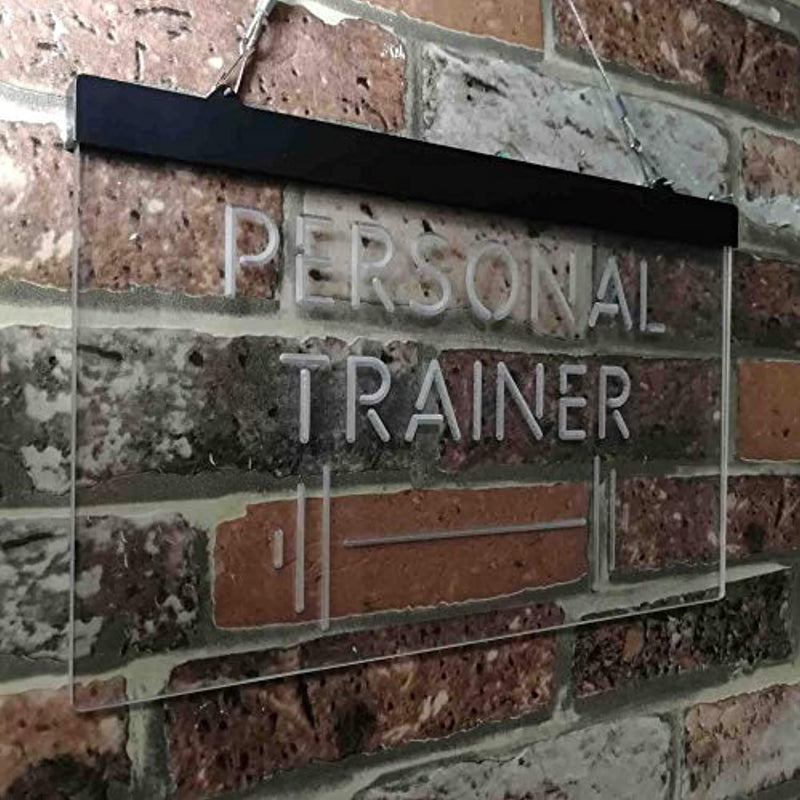 Personal Trainer Gym Fitness Center LED Light Sign - LED Gift Works