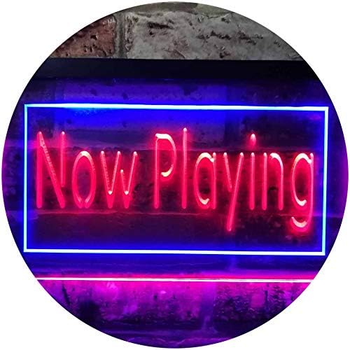 Now Playing Movie Night Home Theater LED Light Sign - Way Up Gifts