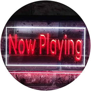 Now Playing Movie Night Home Theater LED Light Sign - LED Gift Works