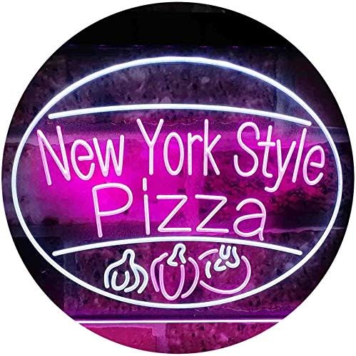 New York Style Pizza LED Light Sign - Way Up Gifts