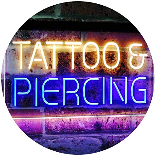Tattoo Piercing LED Light Sign - Way Up Gifts