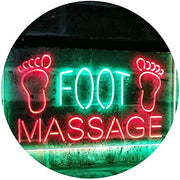Foot Massage LED Light Sign - LED Gift Works