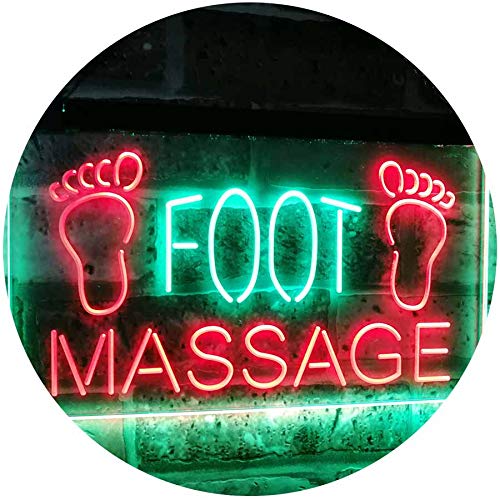 Foot Massage LED Light Sign - LED Gift Works